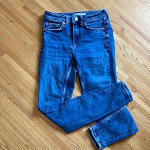 Zara 80s skinny jeans.